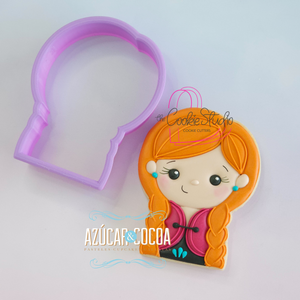 Cortador de Galleta Princesa Anna