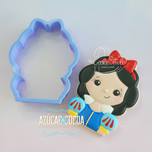 Cortador de Galleta Princesa Blanca N