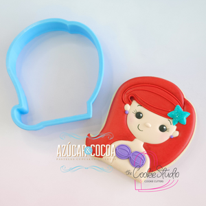 Cortador de Galleta Princesa Ariel