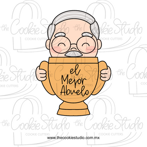 Cortador de Galleta El Mejor Abuelo