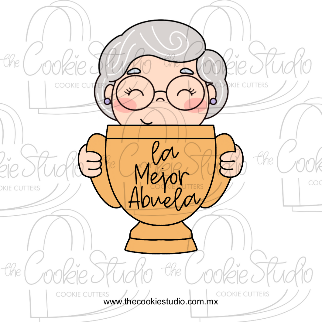 La Mejor Abuela - STL FILE DIGITAL PRODUCT