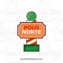 Cargar imagen en el visor de la galería, Cortador de Galleta Letrero Polo Norte
