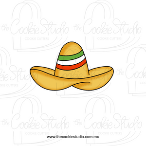 Cortador de Galleta Sombrero Mexicano