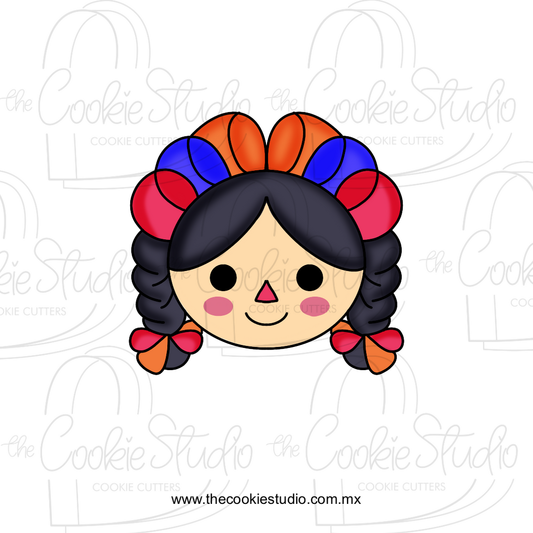 Cortador de Galleta Cara Muñeca Lele