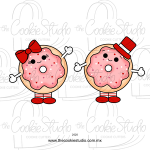 Set Cortadores de Galleta Par de Donas SV (2 Piezas)