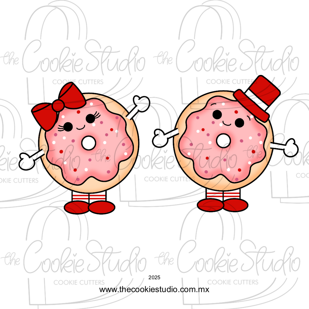 Set Cortadores de Galleta Par de Donas SV (2 Piezas)