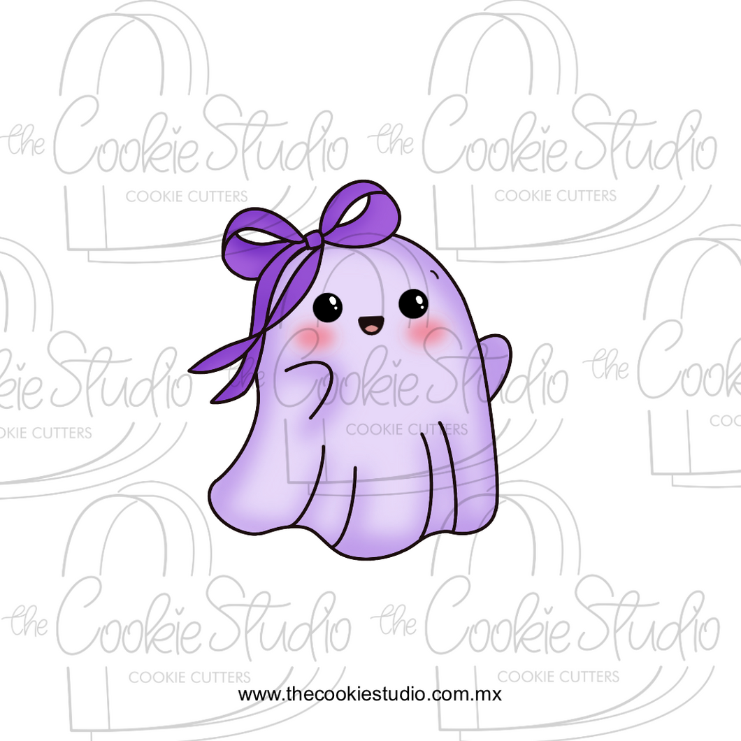 Cortador de Galleta Fantasma Lazo