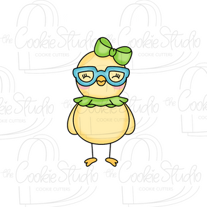 Cortador de Galleta Pollita Lentes