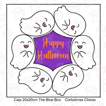 Cargar imagen en el visor de la galería, Set Cortadores de Galleta Charola Happy Halloween (2 Piezas)
