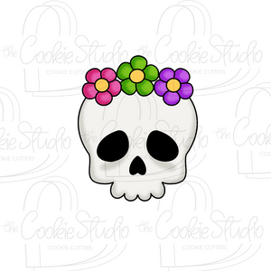 Cortador de Galleta Calavera Groovy