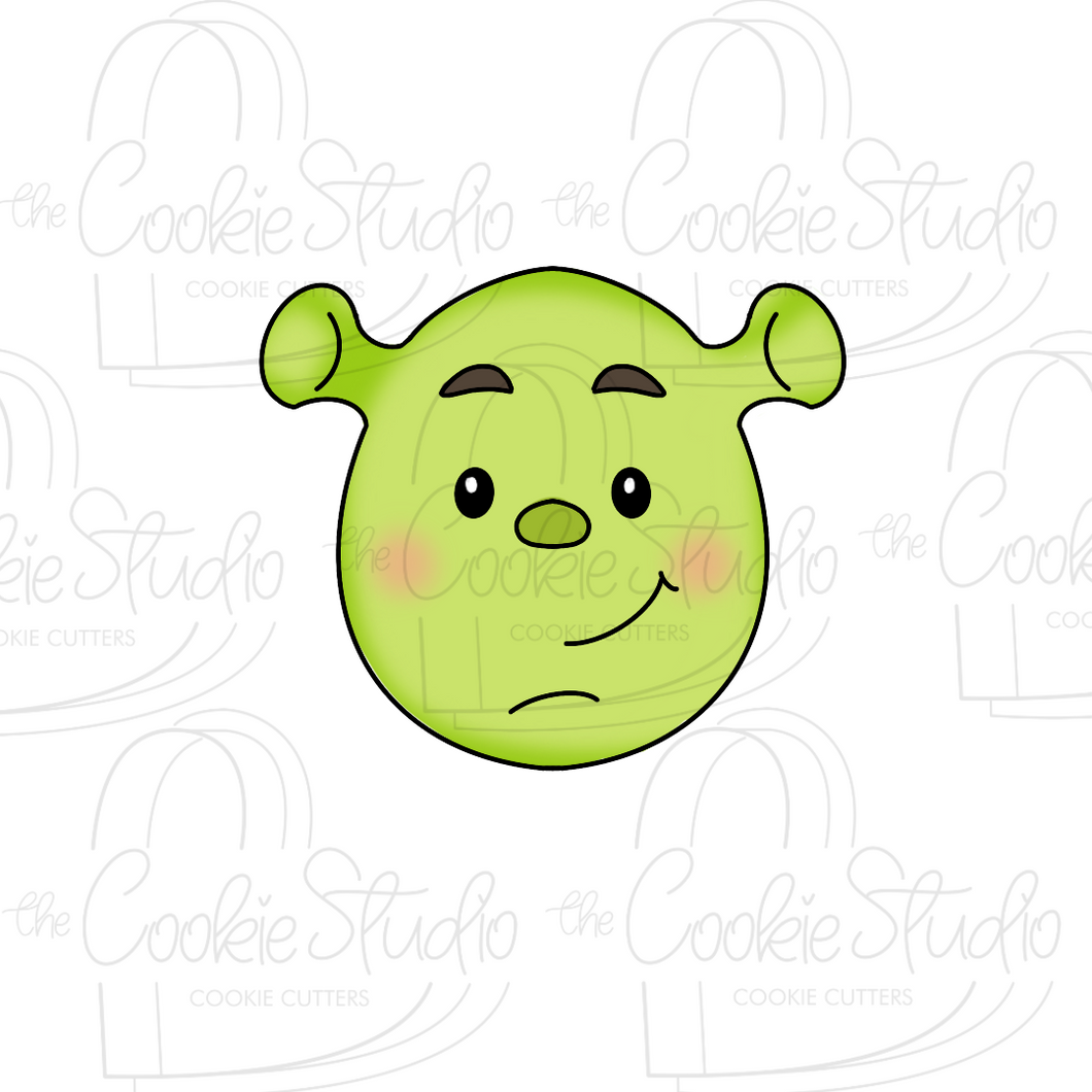 Cortador de galleta en forma de Shrek
